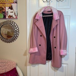 PINK PEA COAT